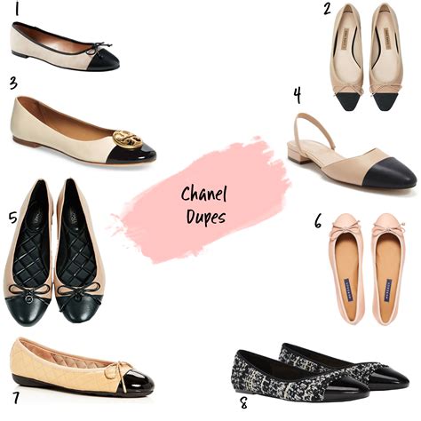 chanel slingback dupe uk|chanel ballet flats dupe.